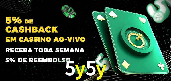Promoções do cassino ao Vivo 5y5y
